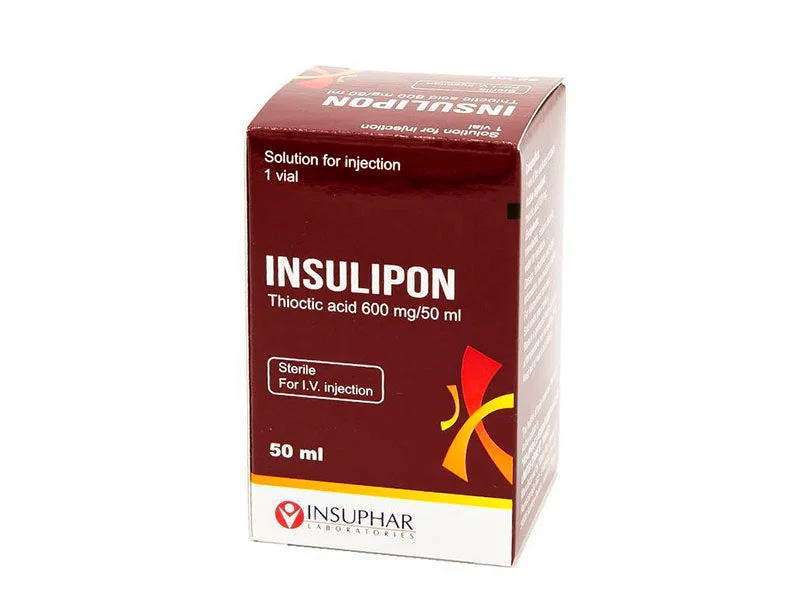 Insulipon 600mg/50ml sol.inj. N1