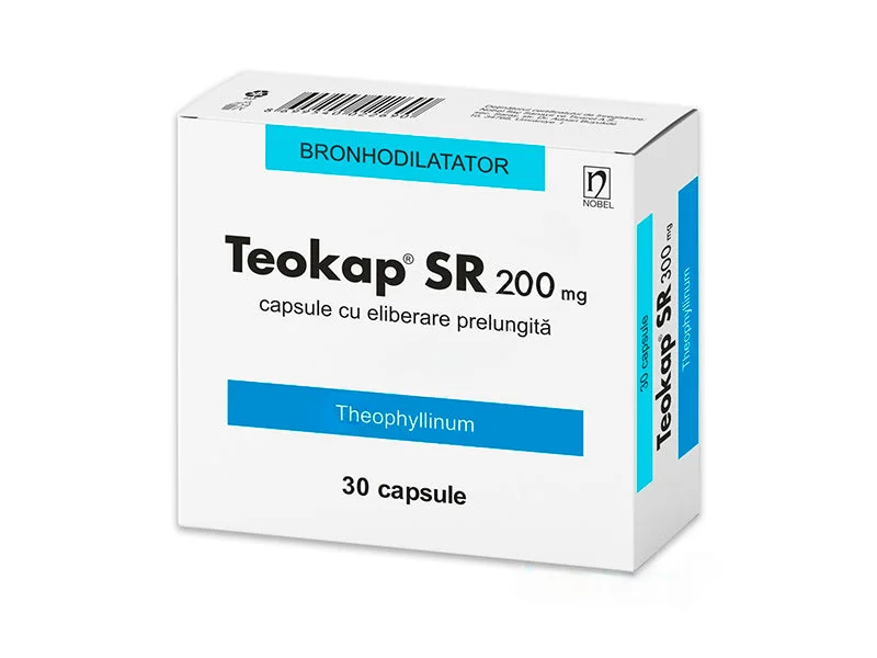 Teokap SR 200mg caps. N15x2