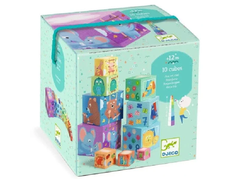 Art toys CUBURI PIRAMIDA - Curcubeu