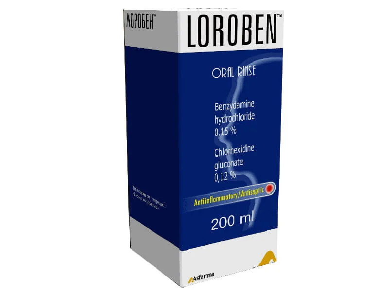 Loroben sol.gargare 200ml