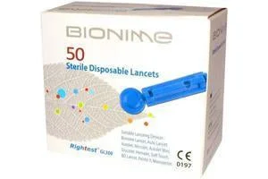 Bionime Lancete(Lantete) GL300 Rightest N50
