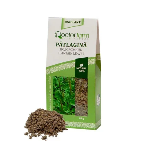 Patlagina frunze 40g N1 (Doctor-Farm)