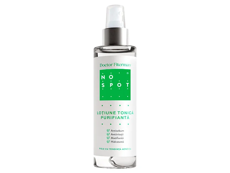 Doctor Fiterman NO SPOT Lotiune Tonica purifianta spray 250ml