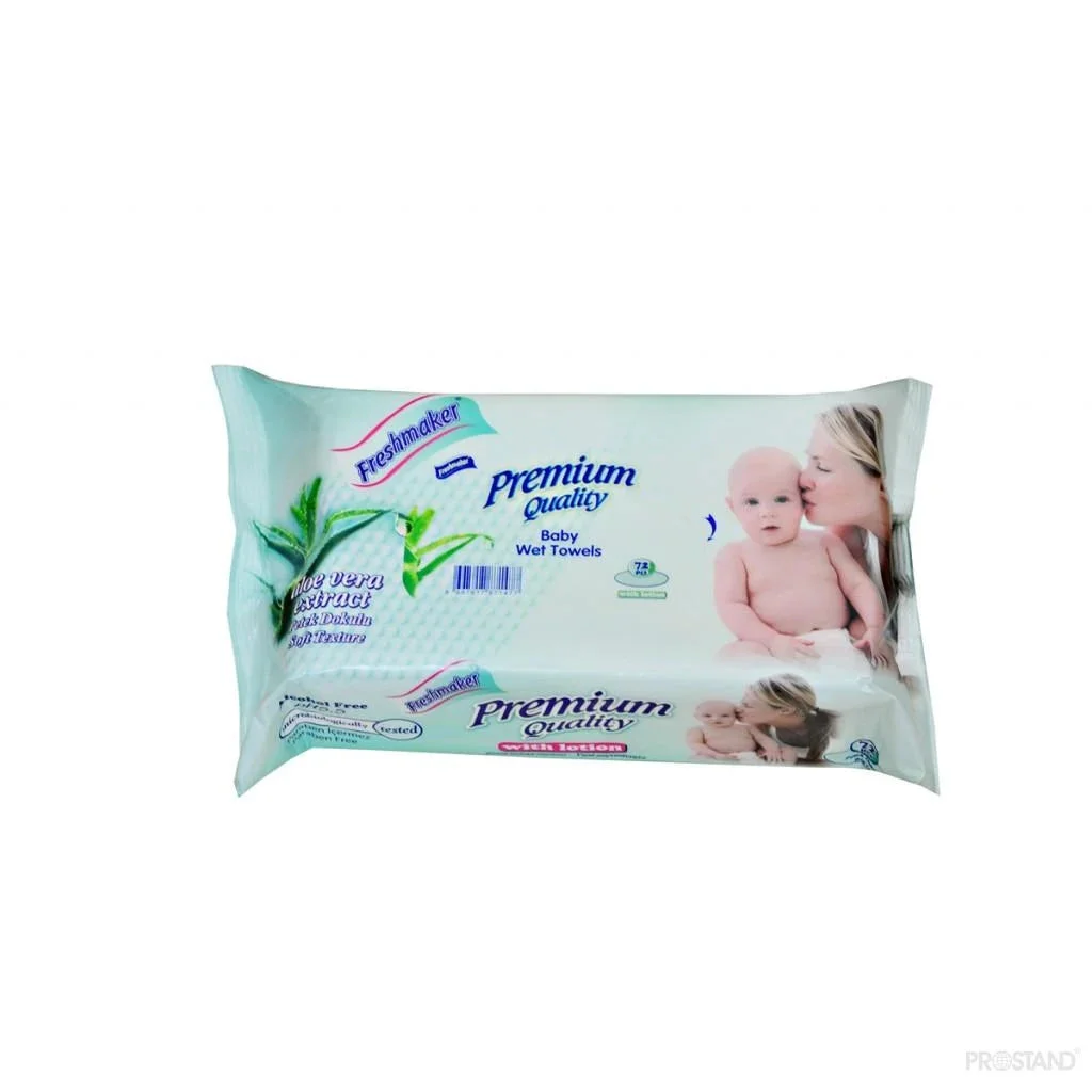 Freshmaker Șervețele umede Premium quality 72 buc.