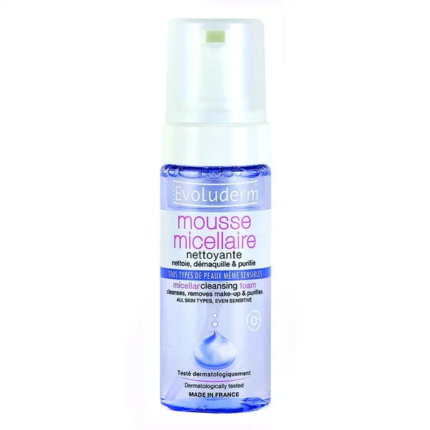 Evoluderm Spuma demachiant pentru toate tipurile de piele 150ml (17324)
