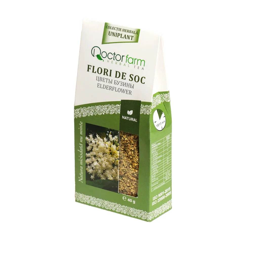 Ceai Flori de soc 40g (Doctor-Farm)
