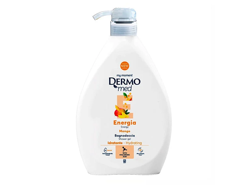 Dermomed Gel de dus Energia Mango cu dozator 1L