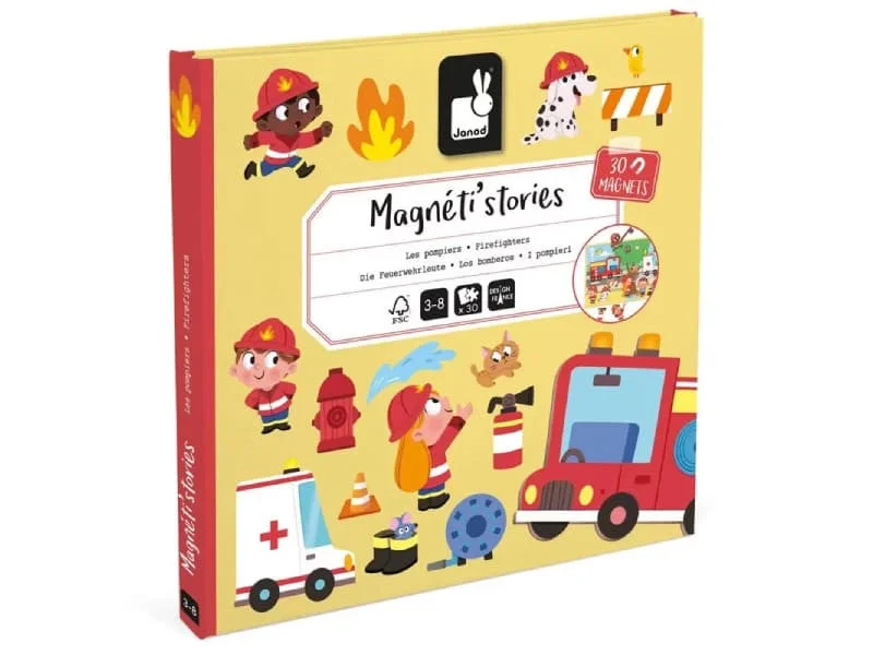 Art toys Carte Magnetica pompieri / J05453/