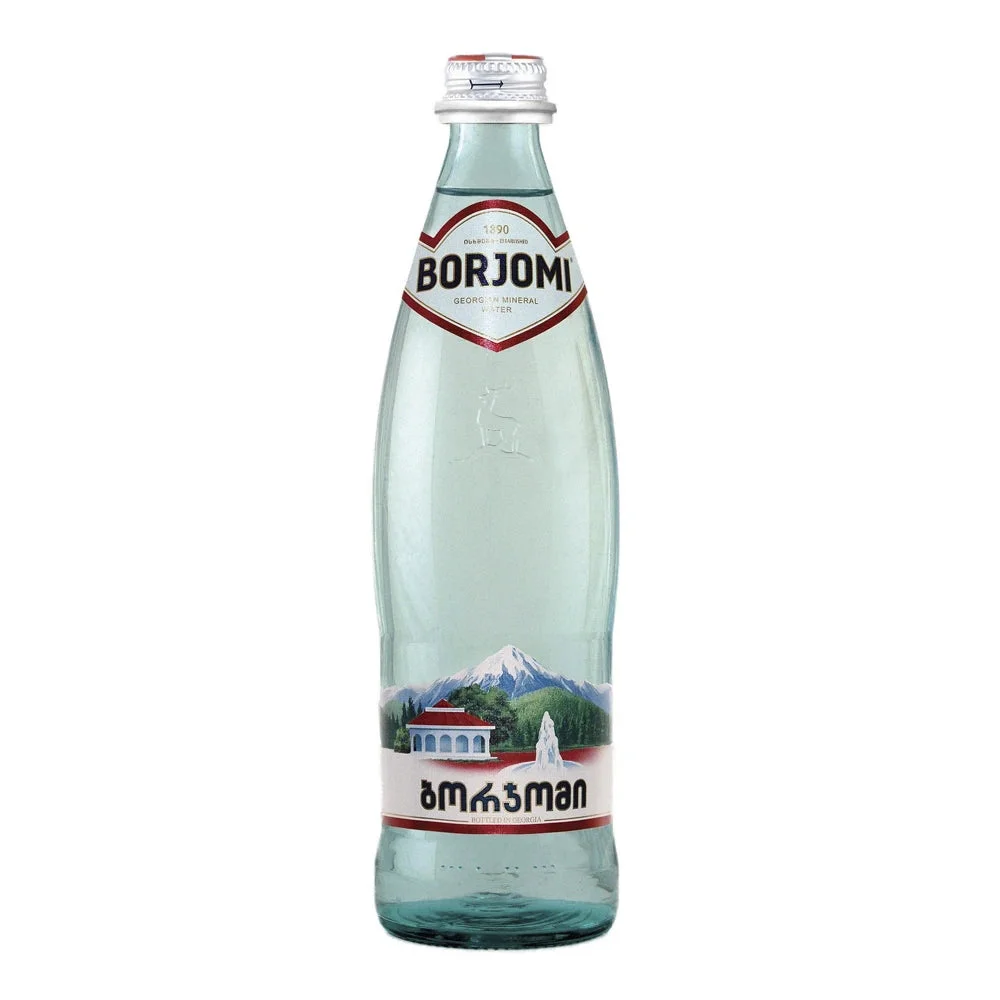 Apă minerală Borjomi 0.5L carbogazoasă sticlă