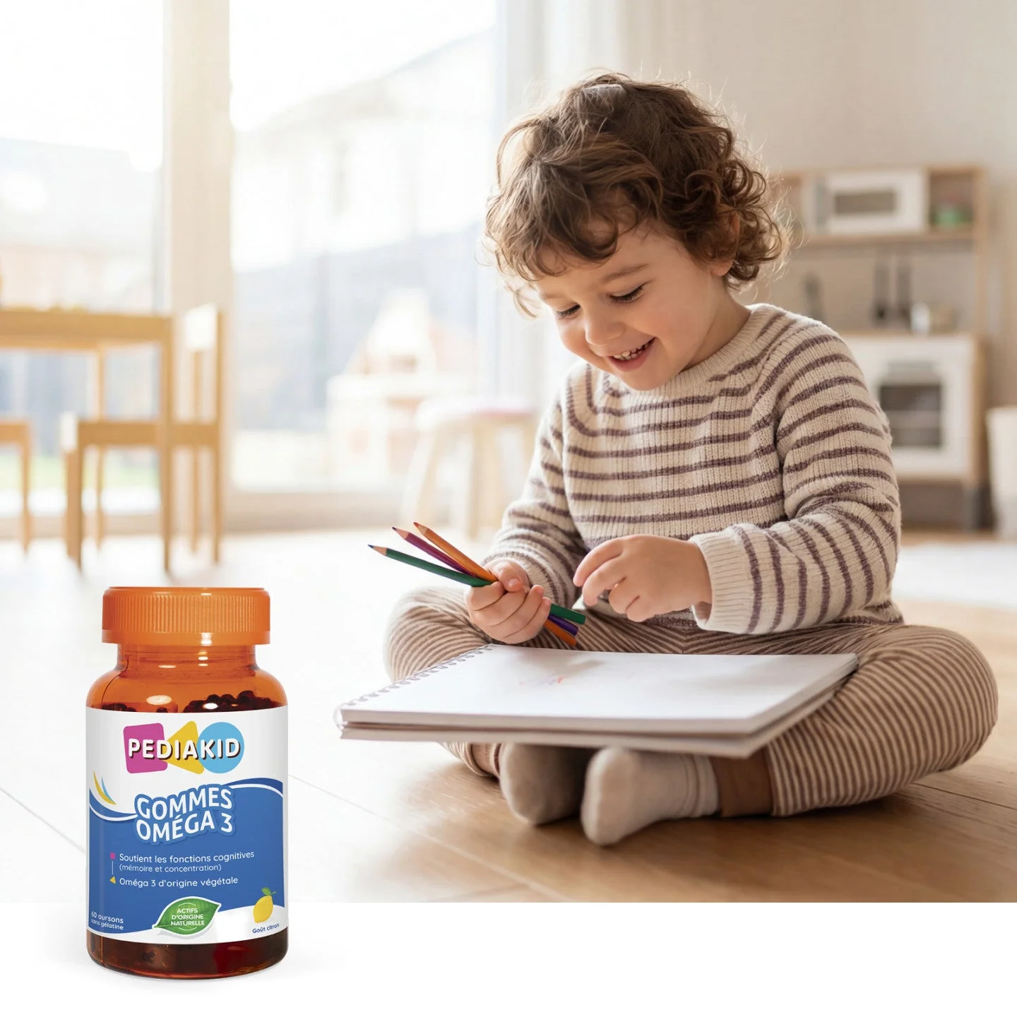 INELDEA Pediakid Omega 3 ursuleți gumati N60
