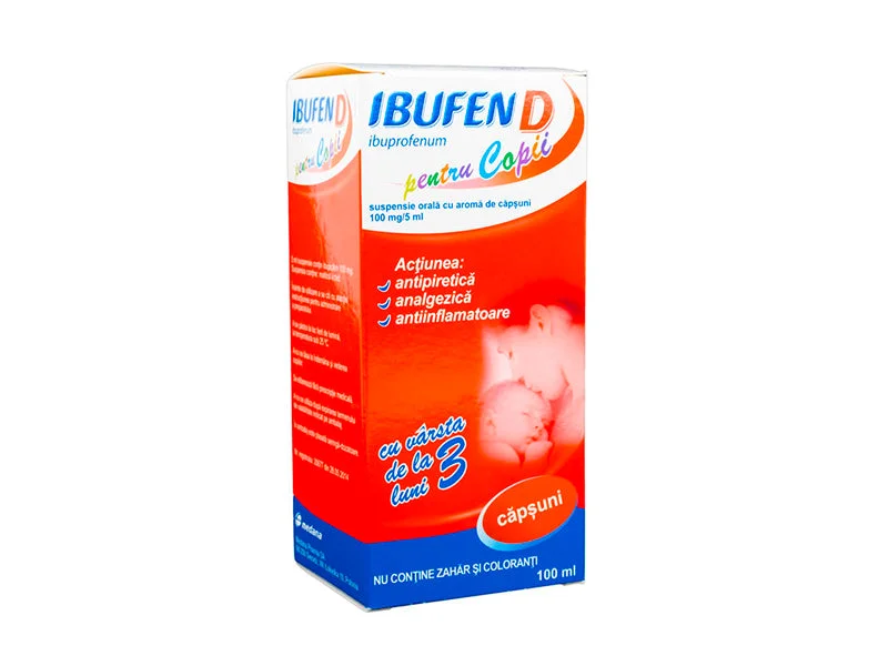 Ibufen D 100mg/5ml susp. orala 100ml