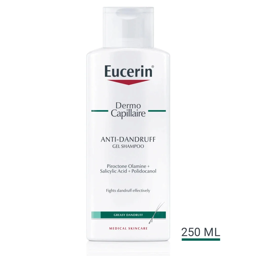 Eucerin DermoCapillaire Șampon Gel anti-matreata (scalp gras) 250ml