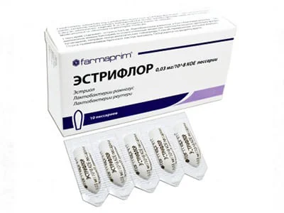 ESTRIFLOR ovule 0.03 mg + 10^8 UFC N5x2