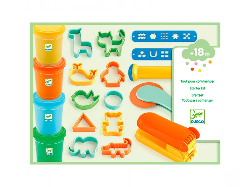 Art toys Plastilina - 4 culori + forme si unelte