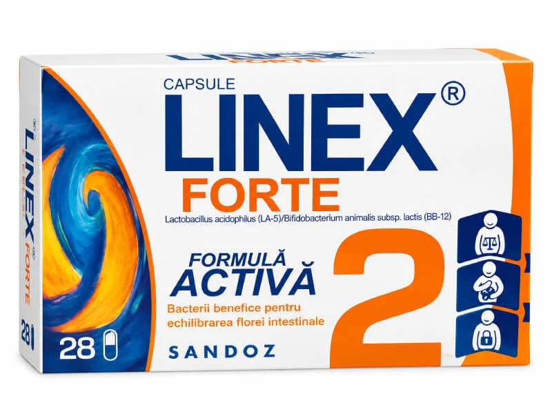 Linex forte caps.