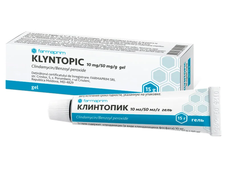 Klyntopic gel 10 mg + 50 mg/g 15 g N1