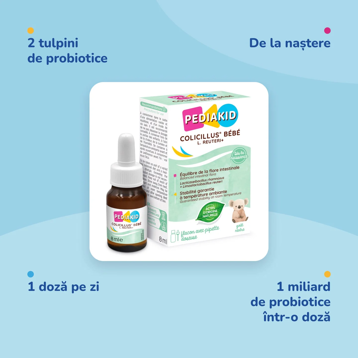 INELDEA Pediakid Colicillus Bebe L. Reuteri+ 8ml