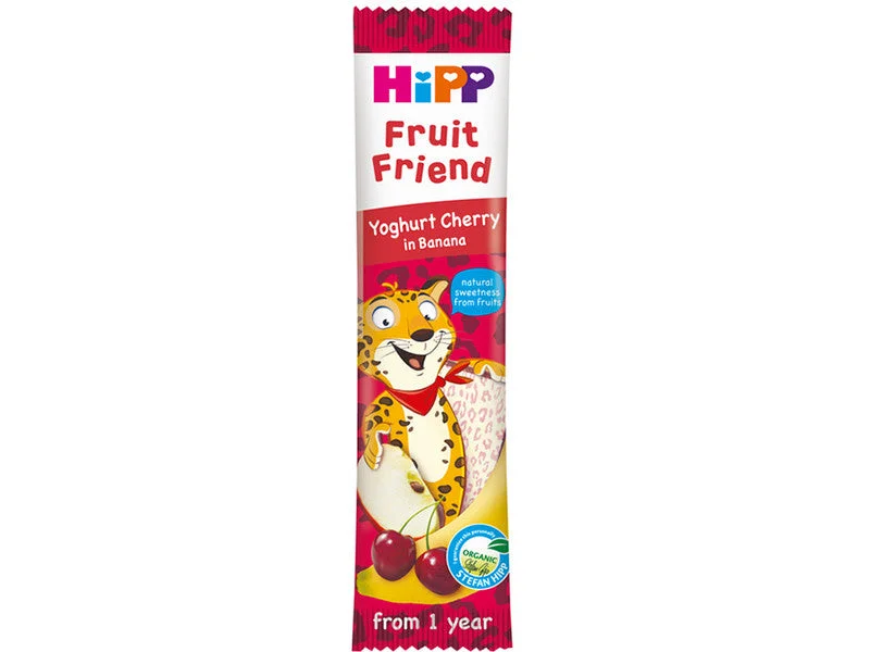 Hipp 31363 Gustare cu fructe-Iaurt, cirese si banana ( de la 1 an ) 23 g
