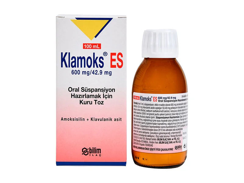Klamoks ES 600mg/42.9mg/5ml pulb.susp.orala 100ml