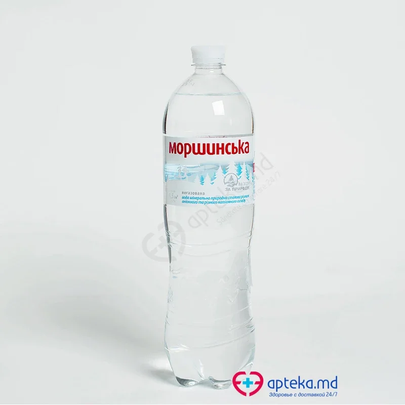 Apa minerala «Моршинская» 1.5L (necarbogaz.)