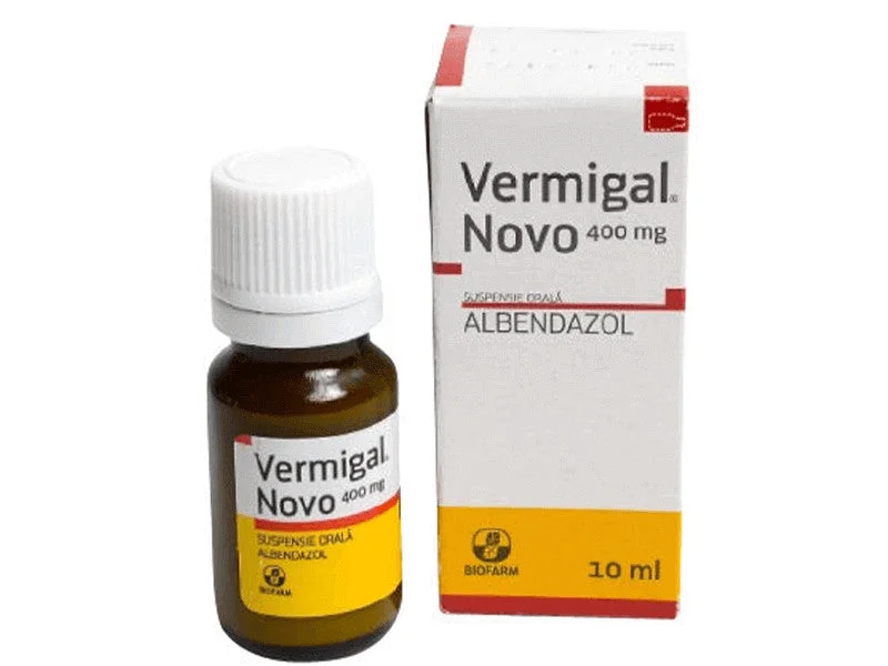 Vermigal Novo 400 mg susp. orala 400 mg 10 ml N1