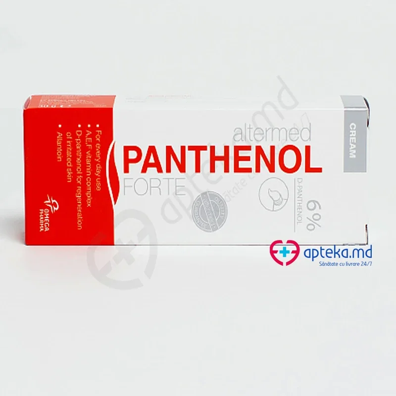 Pantenol Forte crem 6% 30g
