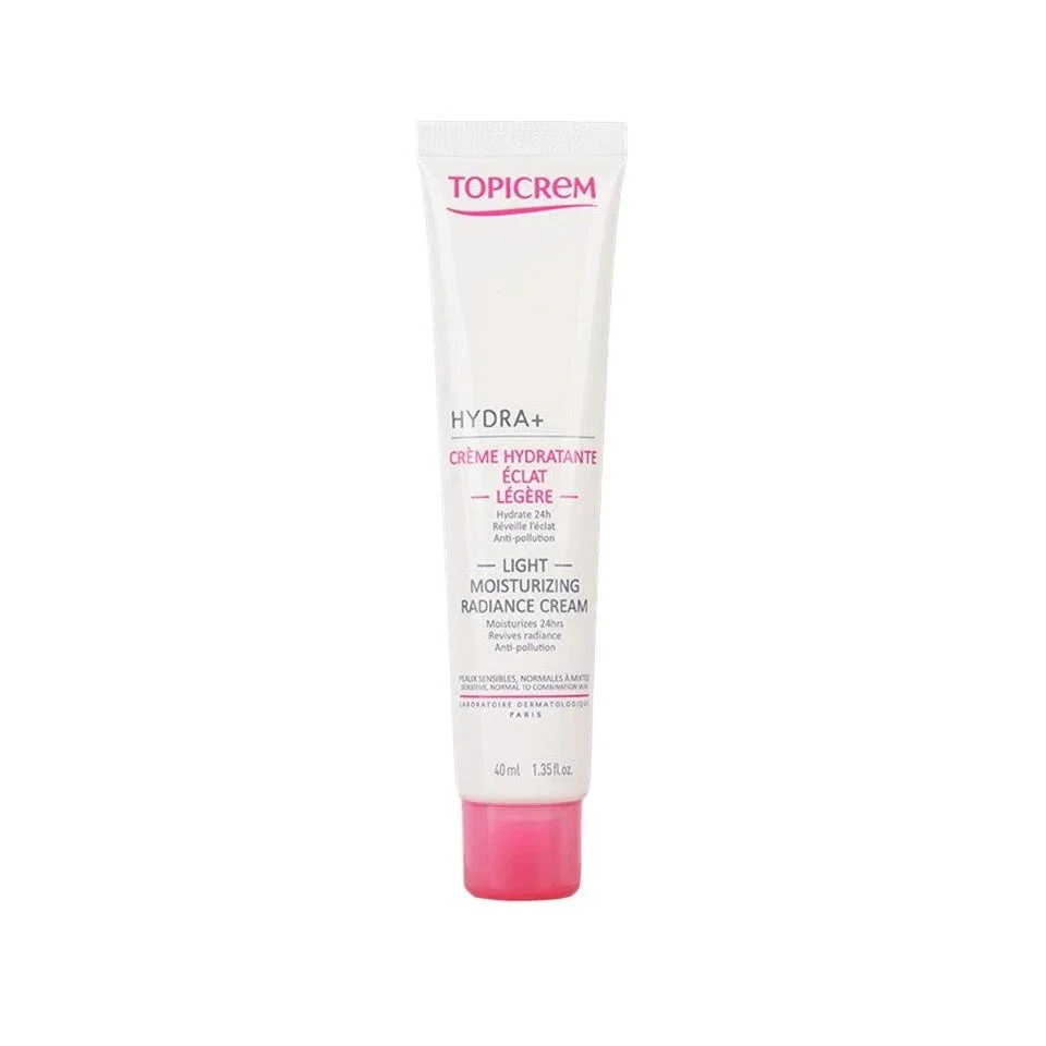 Topicrem HYDRA+ Cremă hidratantă iluminatoare Lejeră 40ml