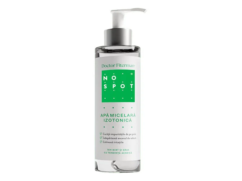 Doctor Fiterman NO SPOT Apa Micelara Izotonica cu pompita 250ml