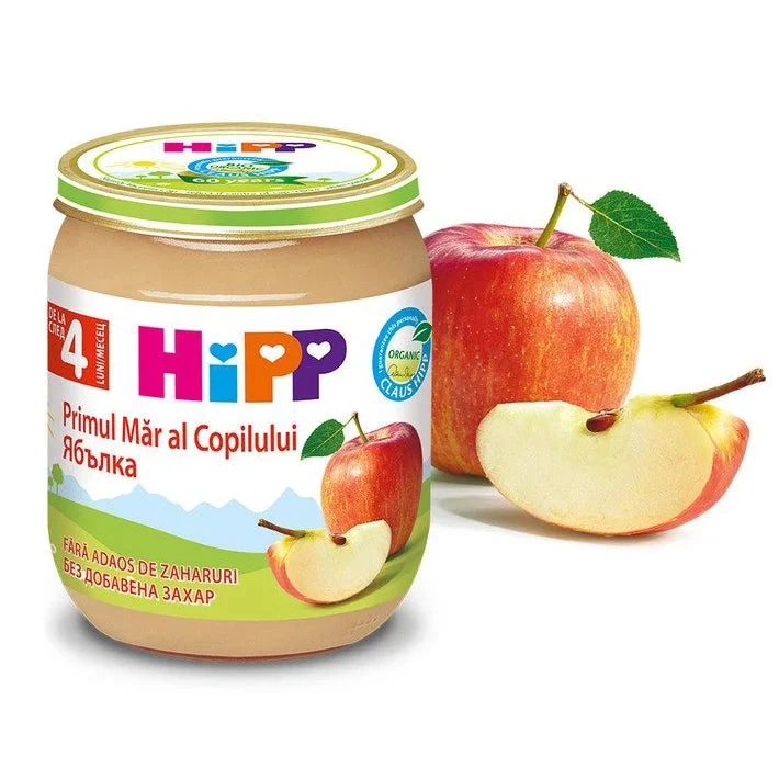 Hipp 4233 Pireu măr 125g