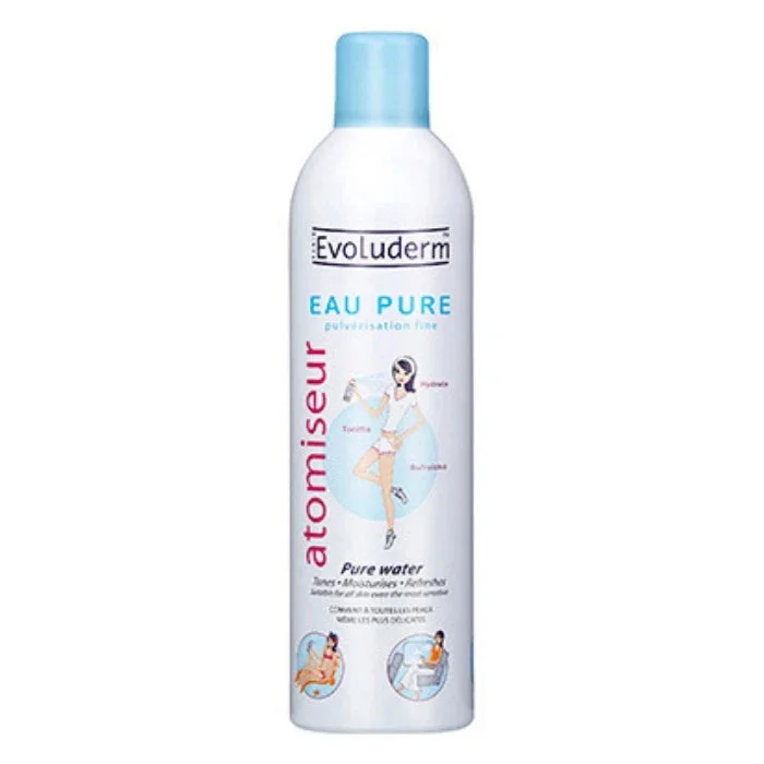 Evoluderm Atomiseur Apă pură pentru față și corp, spray, 400ml (7084)