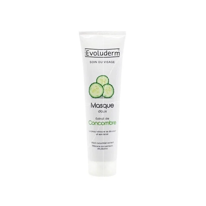 Evoluderm Mască pentru față cu extract de castravete 150ml
