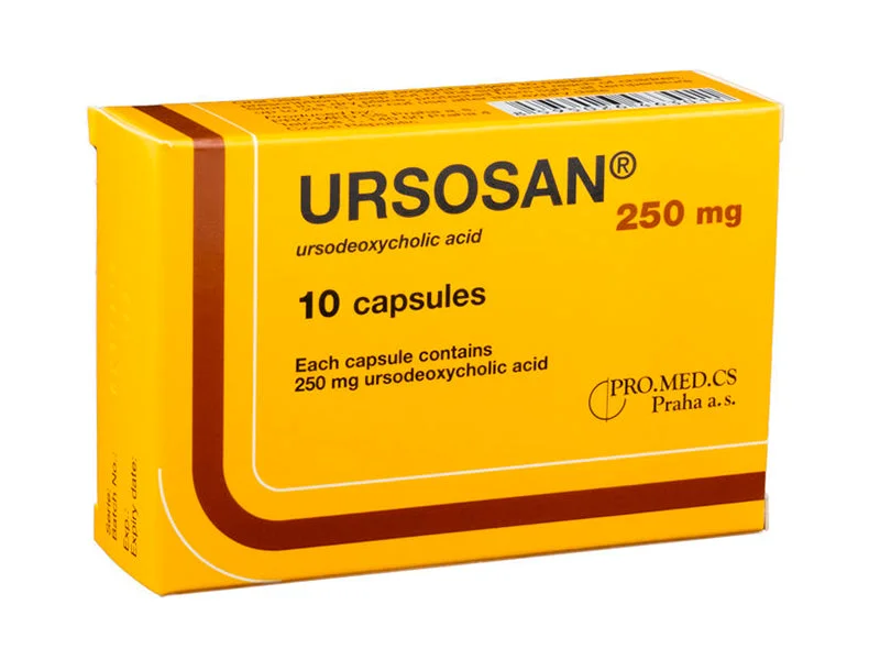 Ursosan caps. 250 mg N10