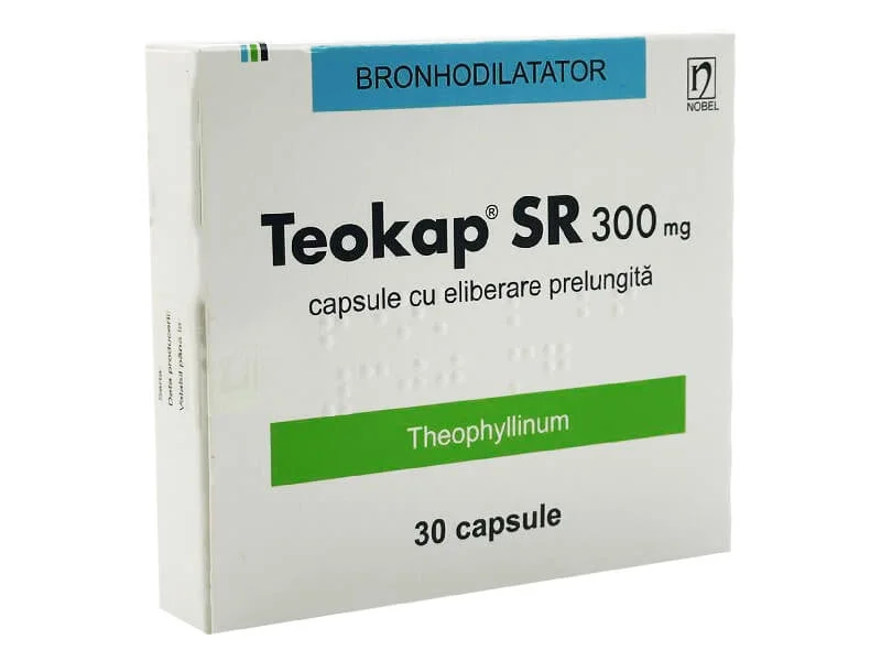 Teokap SR 300mg caps. N15x2