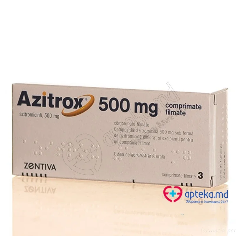 Azitrox 500 comp. film. 500 mg N3