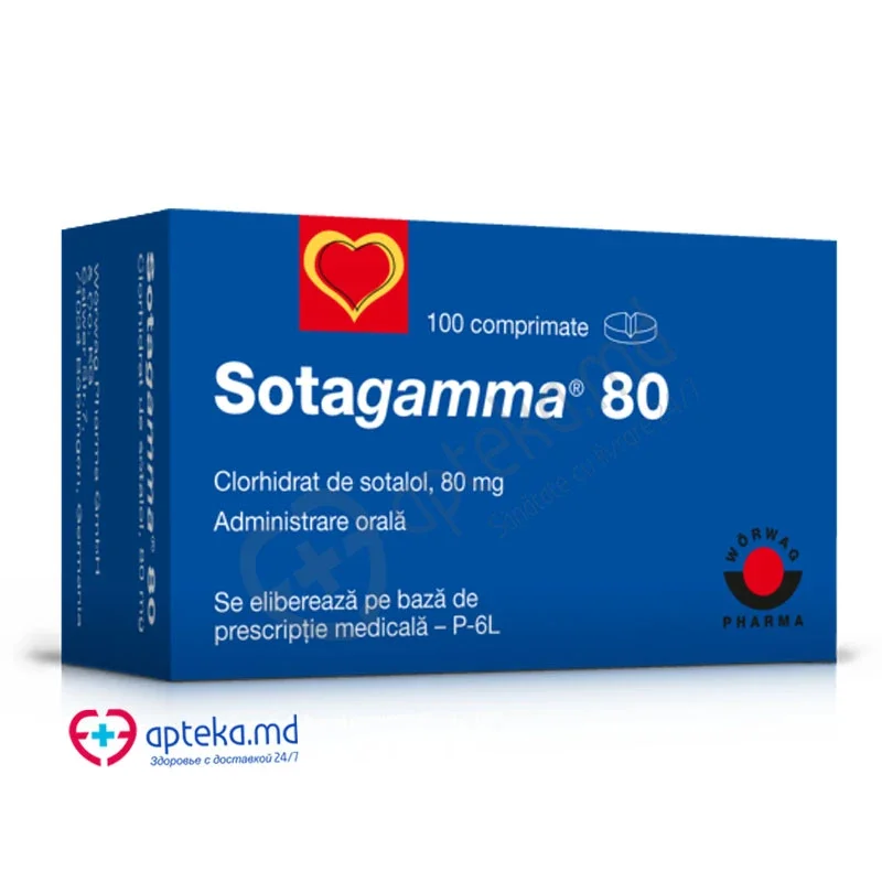 Sotagamma 80 comp. 80 mg N10x10