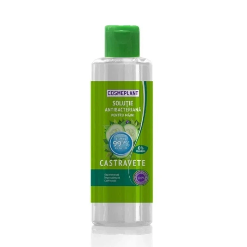 Viorica Cosmeplant Solutie-Spray antibacteriana pentrumaini Castravete 200ml