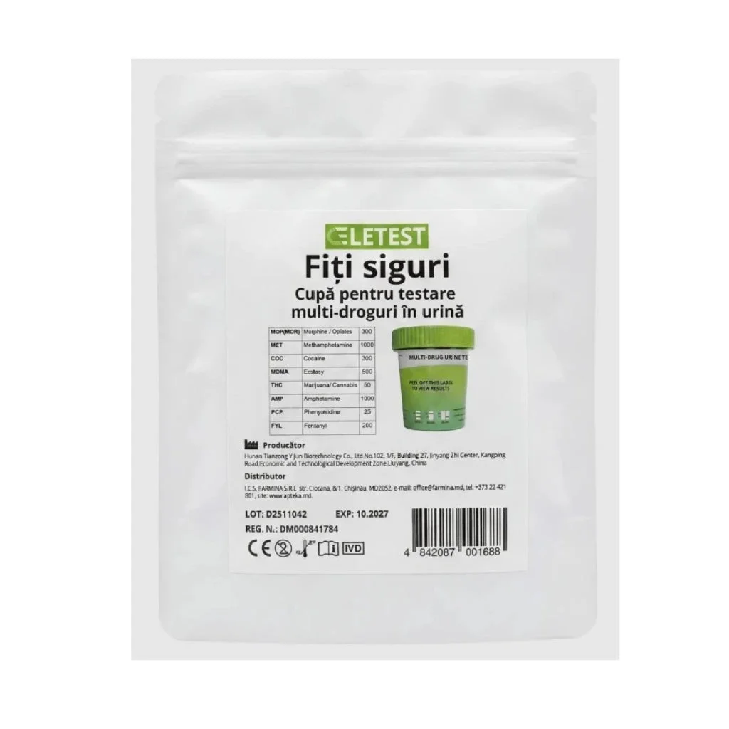 Test-cupa multi-drog 7 parametri