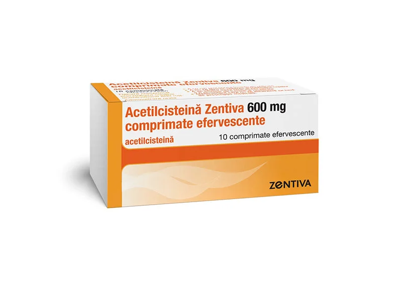 Acetilcisteina Zentiva 600mg comp.eferv. N10