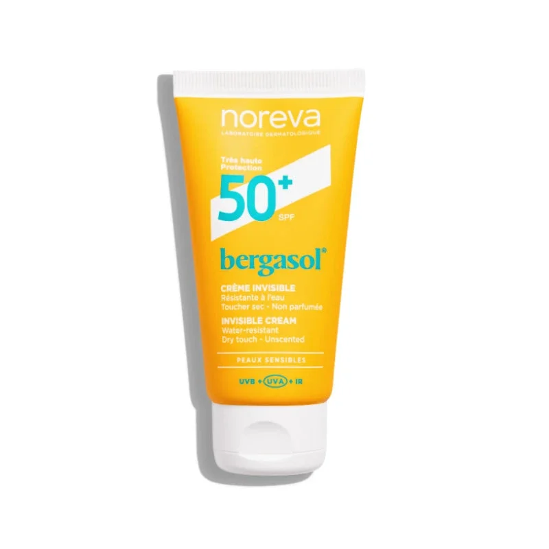 Noreva Bergasol Expert Cremă invizibila SPF50+, 50ml