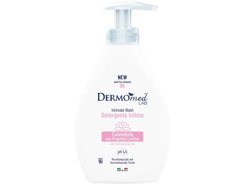 Dermomed Gel intim p/u pielea sensibila Calendula cu dozator 250ml