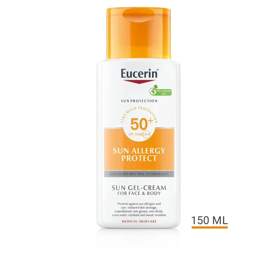Eucerin Sun Allergy Protect Gel-cremă invizibilă SPF 50+ 150ml