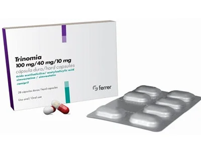 Trinomia caps. 100 mg/20 mg/10 mg N7x4