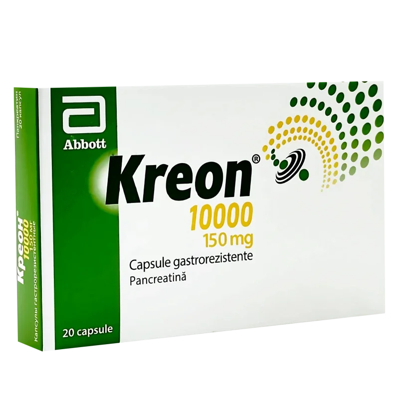 Kreon 10000 caps. 150 mg N20