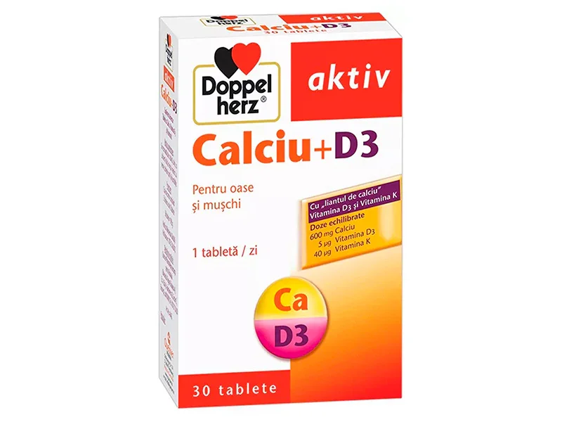 Doppelherz Calcium D3 comp.+cadou