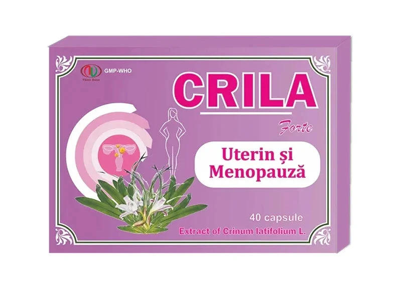 Crila Forte Uterine & Menopause caps. N20x2