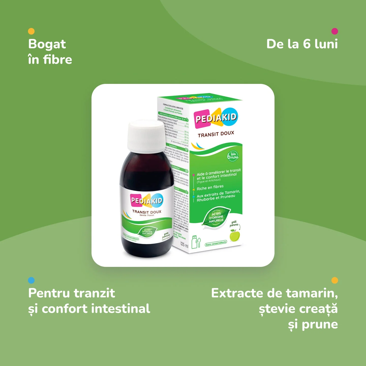 INELDEA Pediakid Transit Doux sirop 125 ml
