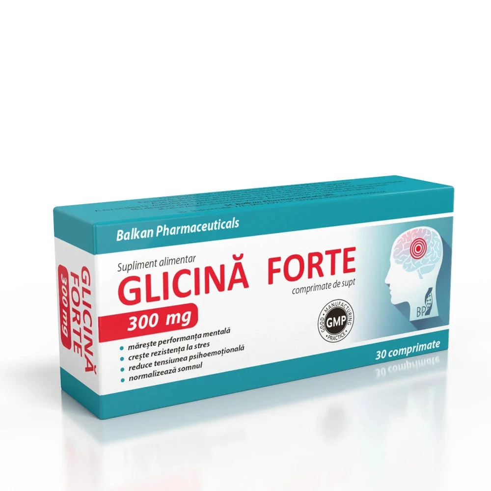 Glicina Forte comprimate 300 mg N30