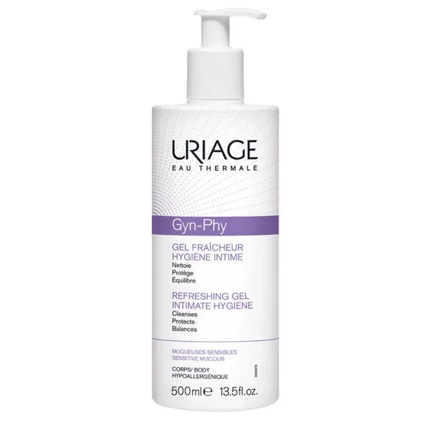 Uriage Gyn-Phy Gel intim cu pH fiziologic, 500ml
