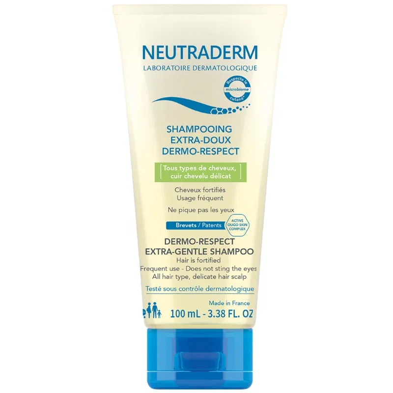 NEUTRADERM Dermo-respect Sampon extra delicat pentru toate tipurile de păr, 100ml