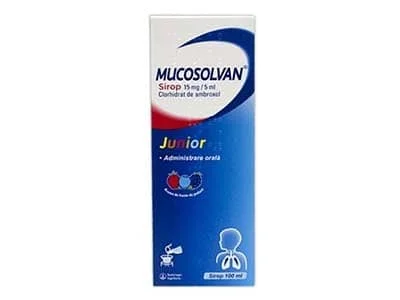 Mucosolvan Junior 15mg/5ml 100ml sirop